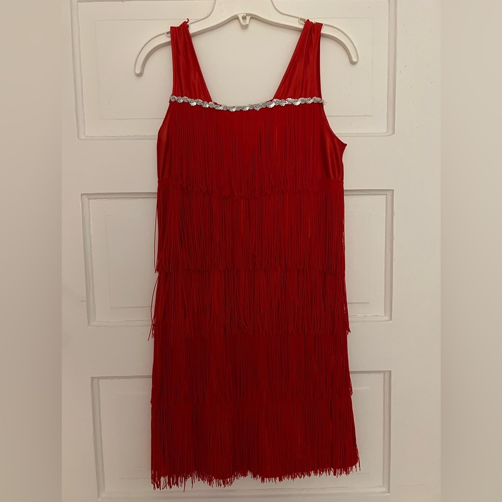Costume Red Flapper Dress